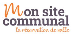 Mon site communal, la réservation en ligne de salle et équipements